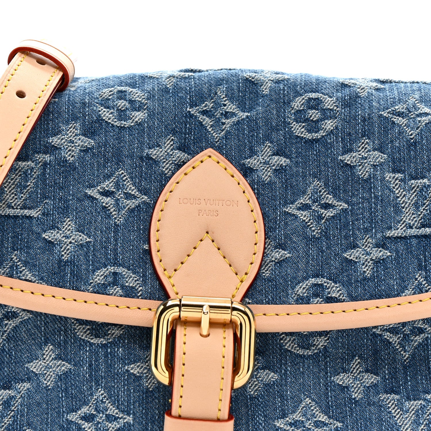 Louis Vuitton Monogram Denim Diane Blue 7 of 11