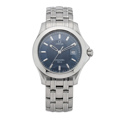 Omega Stainless Steel 36mm Seamaster 120M Quartz Watch Blue 2511.81 1 of 4