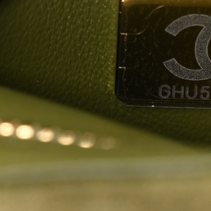 Chanel Suede Calfskin Mini Souplissimo Flap Khaki 6 of 10