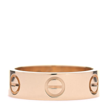 Cartier 18K Yellow Gold 5.5mm LOVE Ring 50 5.25 1 of 4