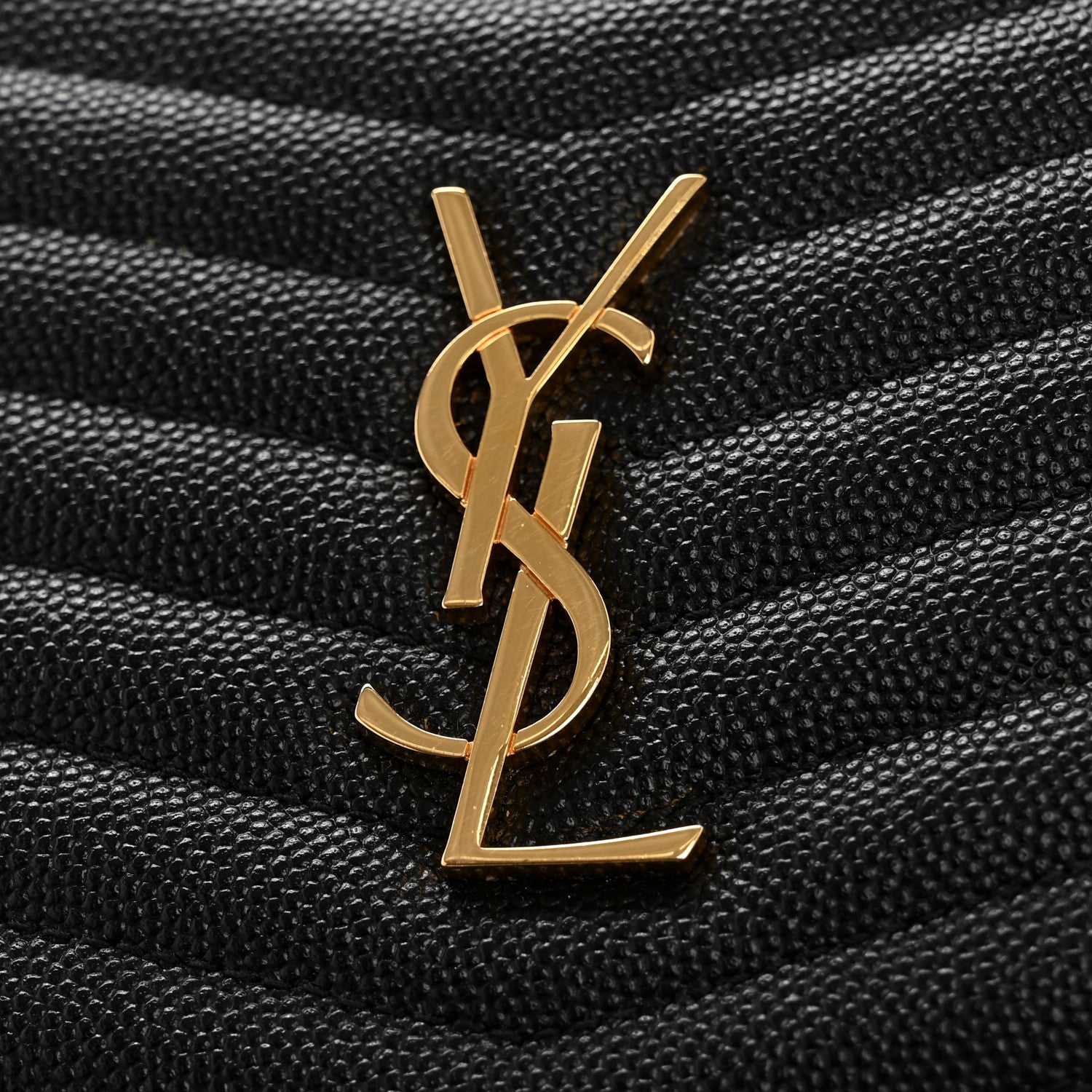 Saint Laurent Grain De Poudre Matelasse Monogram Mini Lou Camera Bag Black 11 of 11