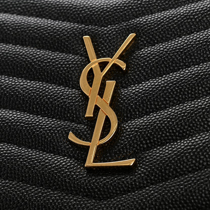 Saint Laurent Grain De Poudre Matelasse Monogram Mini Lou Camera Bag Black 11 of 11