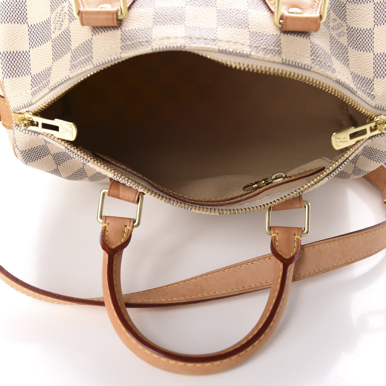 Louis Vuitton Damier Azur Speedy Bandouliere 25 6 of 17