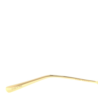 Louis Vuitton Metal My LV Chain Round Sunglasses Z1650E Gold 5 of 8
