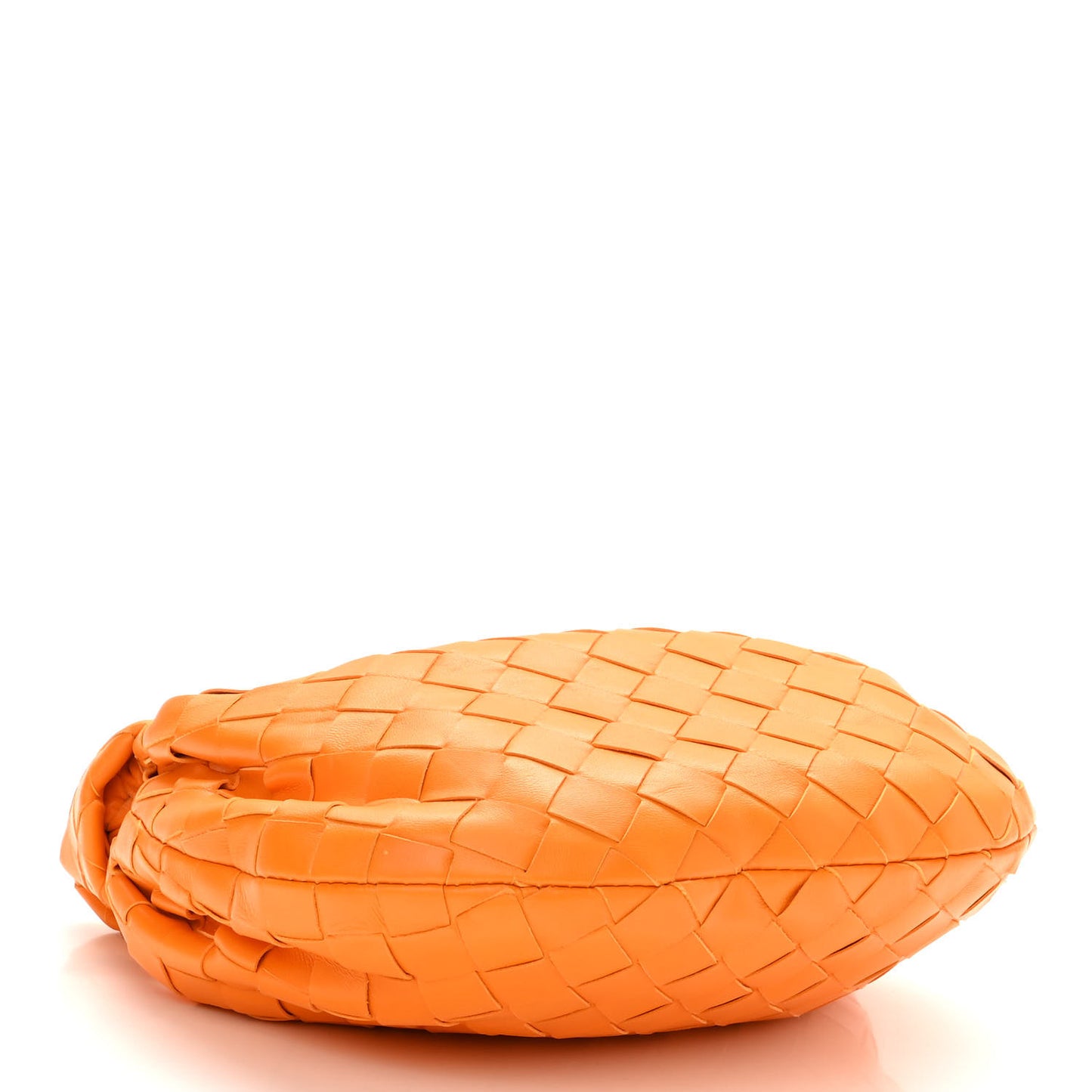 Nappa Intrecciato Mini Jodie Tangerine