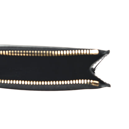 Saint Laurent Calfskin 5 Fragments Zip Pouch Card Holder Black 5 of 12