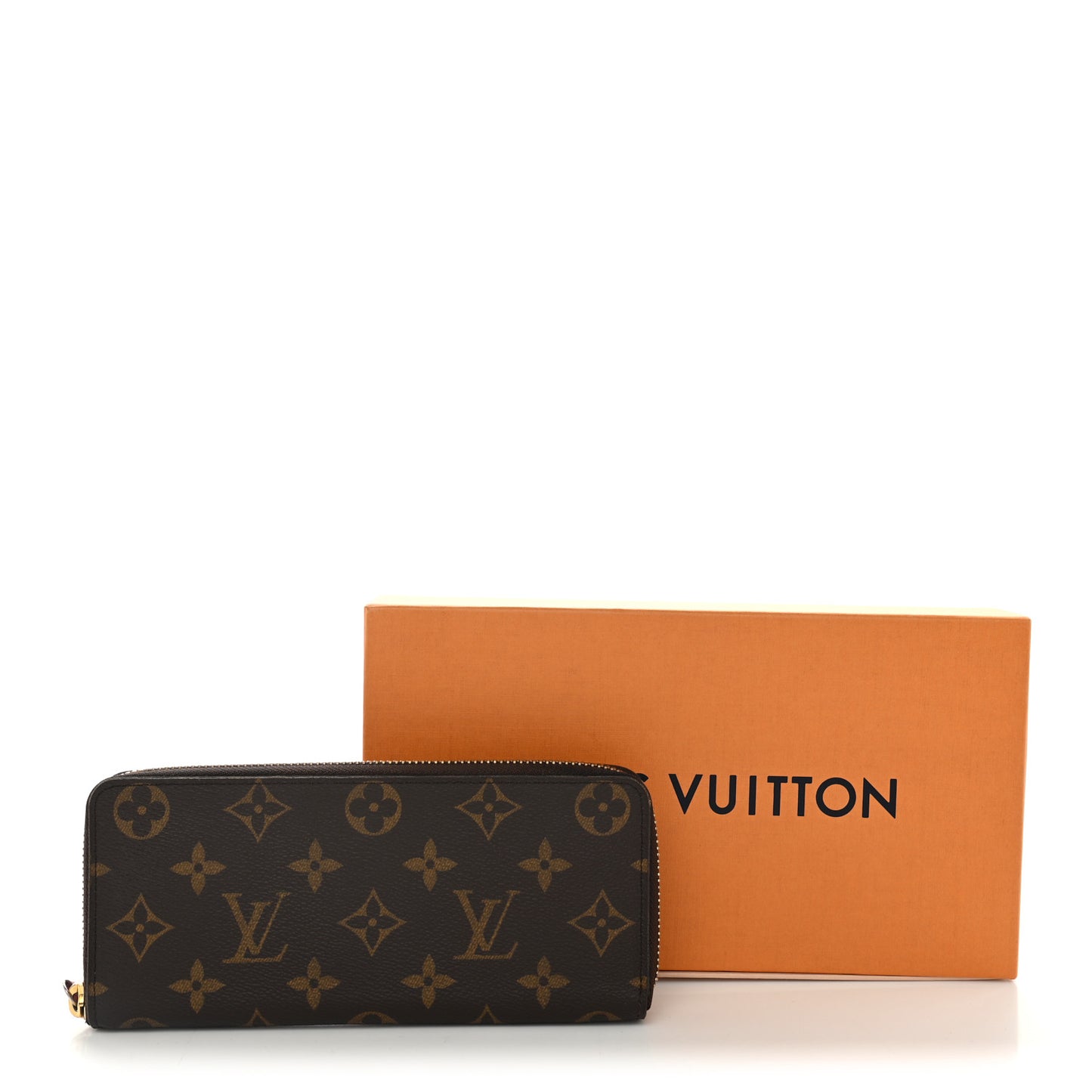 Monogram Clemence Wallet Fuchsia