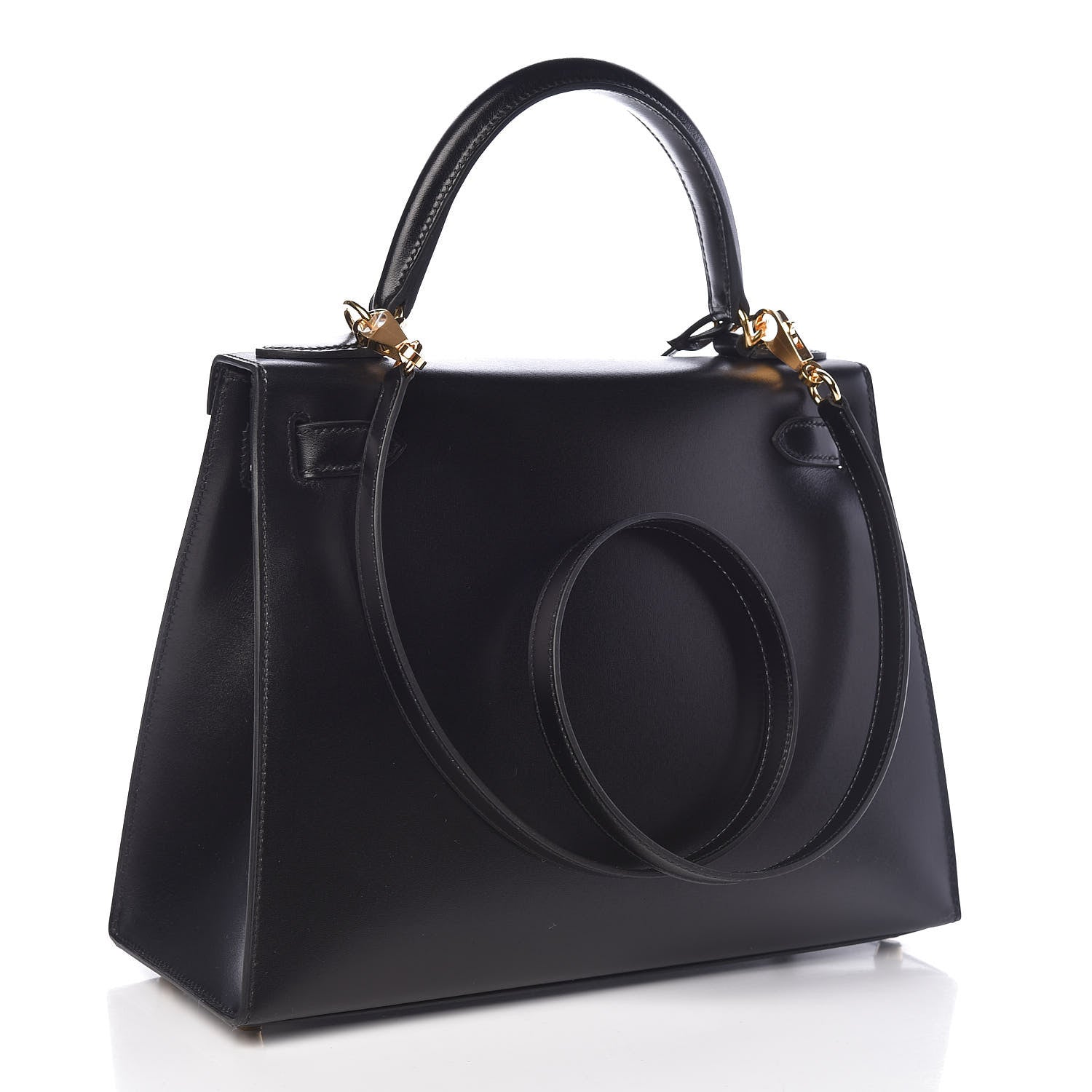 Hermes Box Kelly Sellier 28 Black 3 of 37