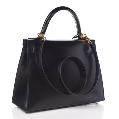 Hermes Box Kelly Sellier 28 Black 3 of 37