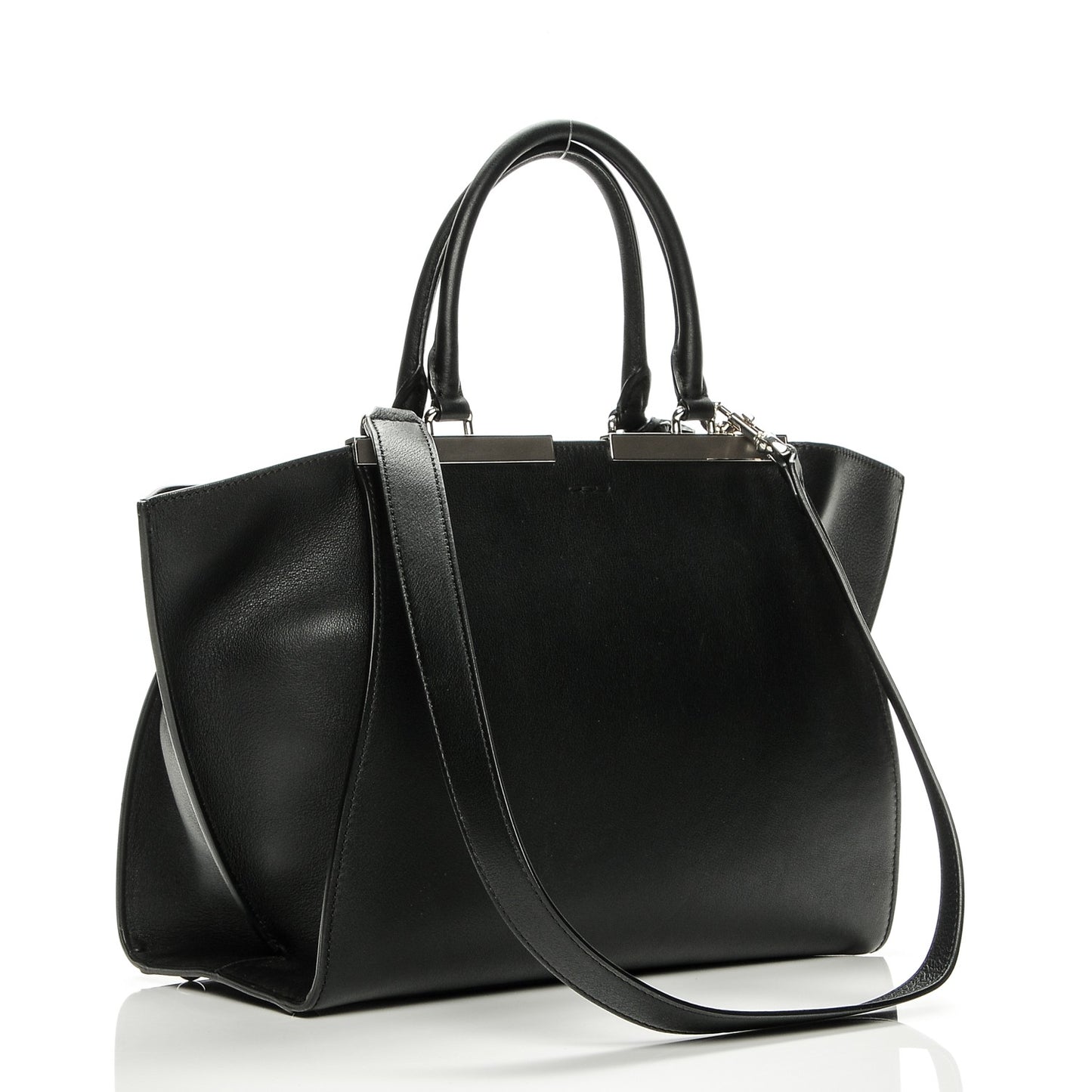 Vitello Dolce Petite 3jours Tote Black