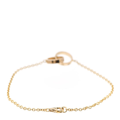 Cartier 18K Yellow Gold Interlocking LOVE Bracelet 2 of 6
