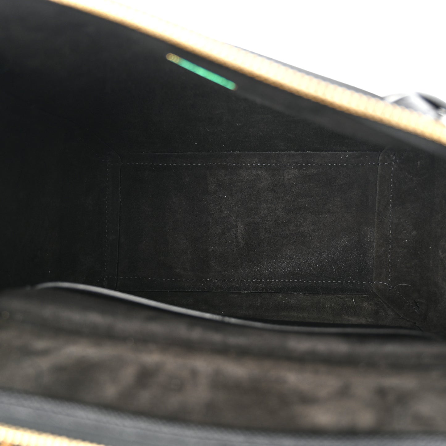 Grained Calfskin Micro Belt Bag Black