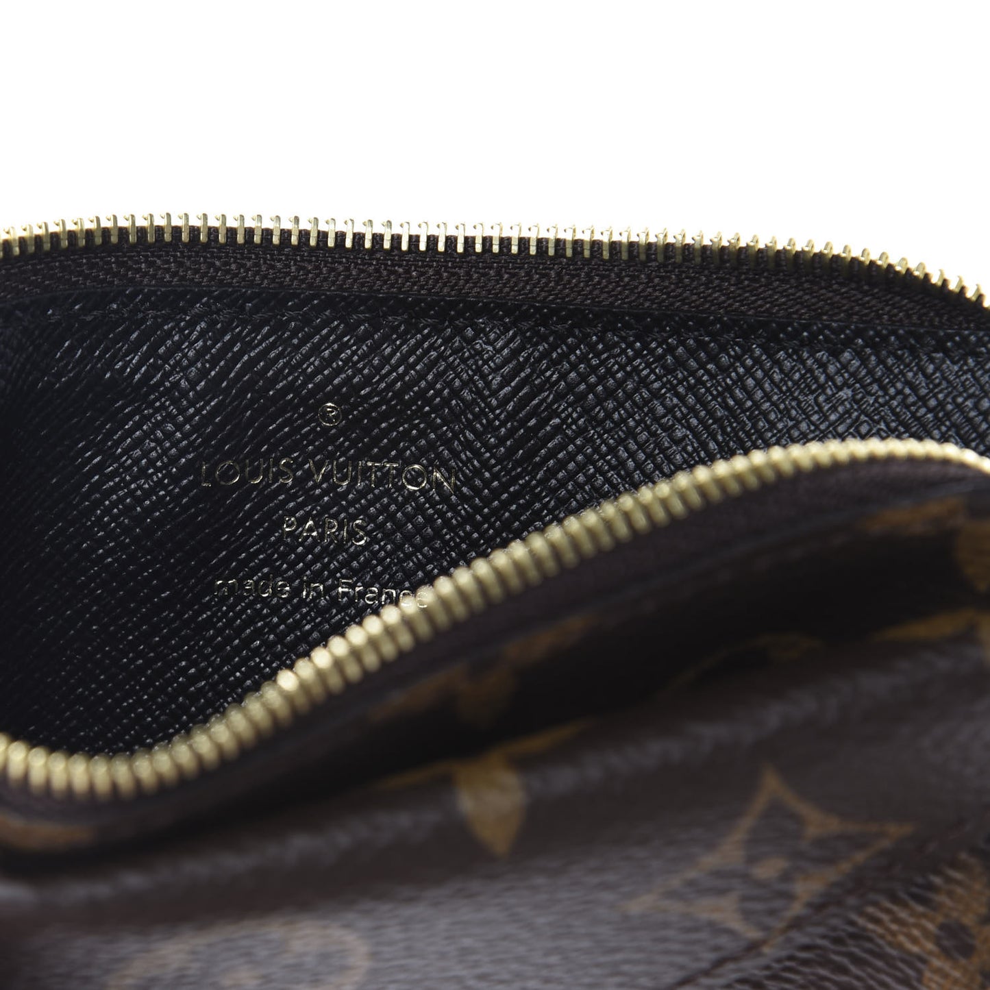 Monogram Recto Verso Card Holder Black