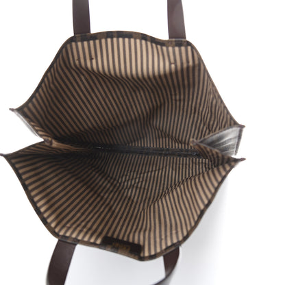 Fendi Zucca Spalmati Shopping Tote Tobacco 4 of 8