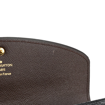 Louis Vuitton Damier Ebene Normandy Wallet Black 8 of 13