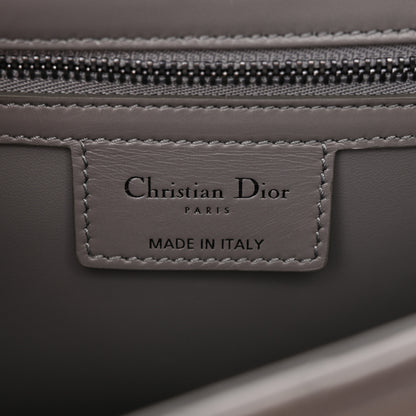 Christian Dior Calfskin Macrocannage Medium Caro Bag Iron Grey 6 of 13