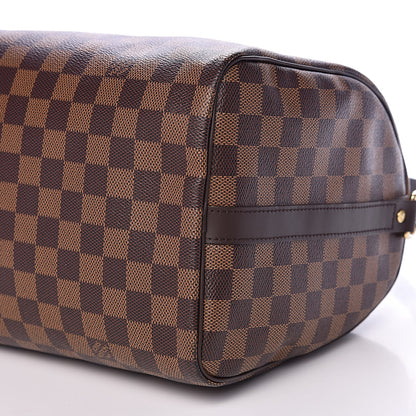 Louis Vuitton Damier Ebene Speedy Bandouliere 30 9 of 10
