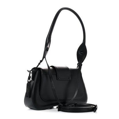 Prada City Calfskin Sidonie Shoulder Bag Black 3 of 9