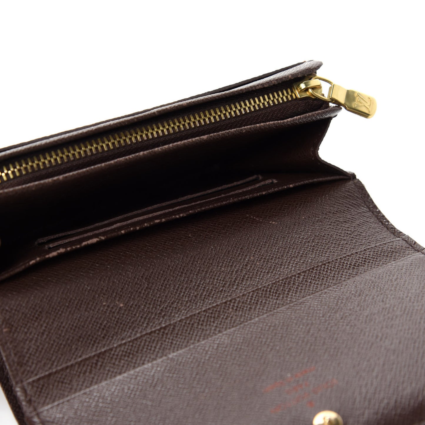 Damier Ebene Porte-Monnaie Billets Tresor Wallet