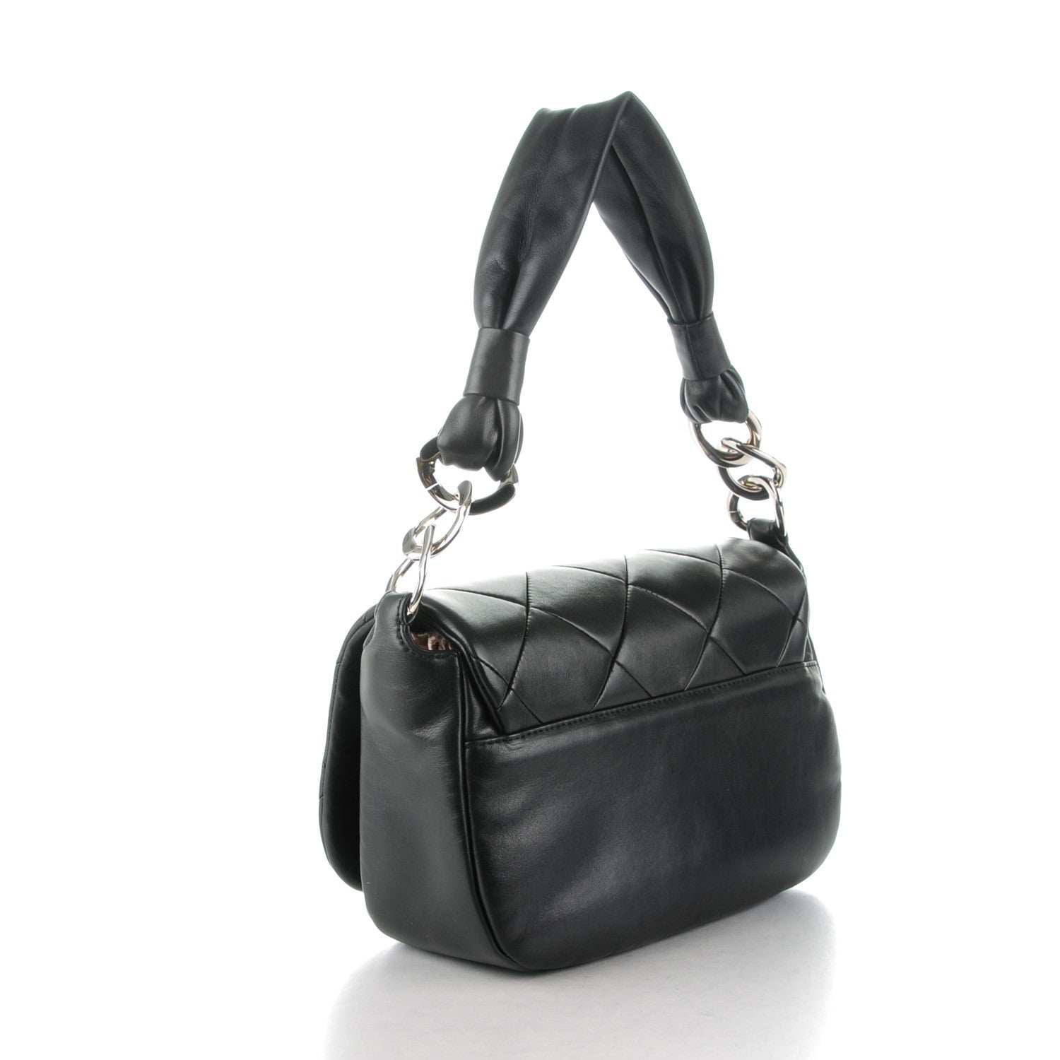 Chanel Lambskin Quilted Flap Bag Black 3 of 7