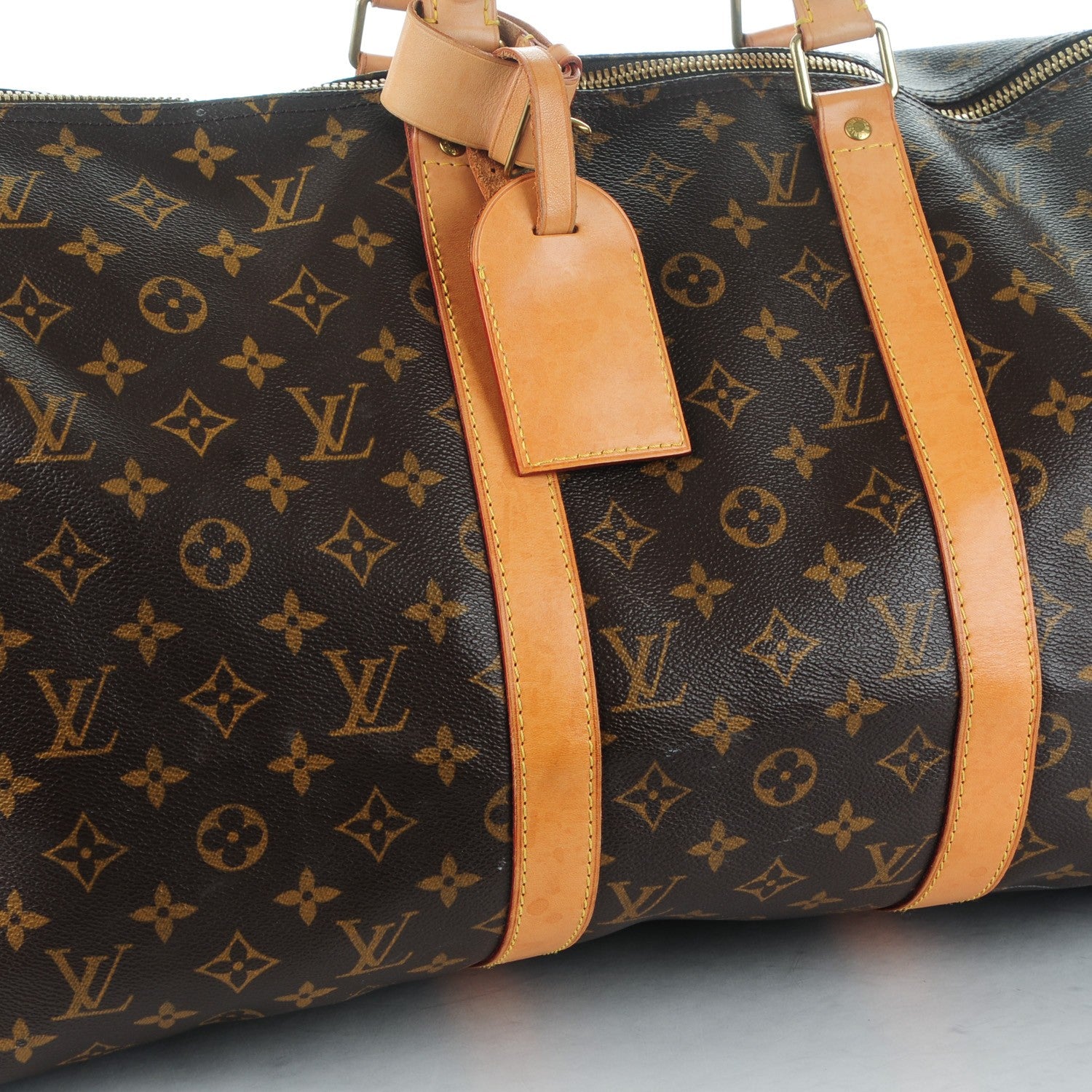 Louis Vuitton Monogram Keepall Bandouliere 50 8 of 9