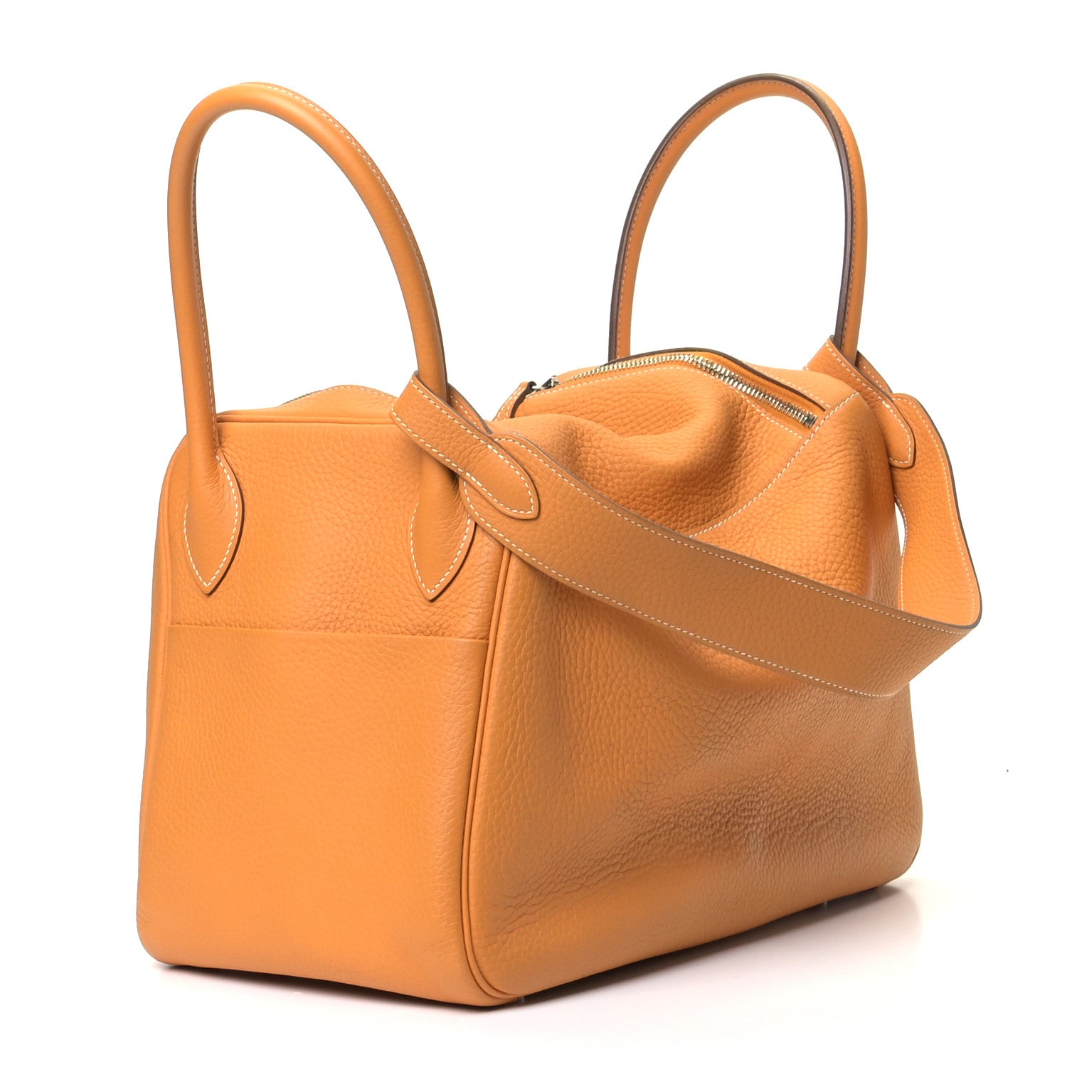 Hermes Taurillon Clemence Lindy 34 Moutard 2 of 5