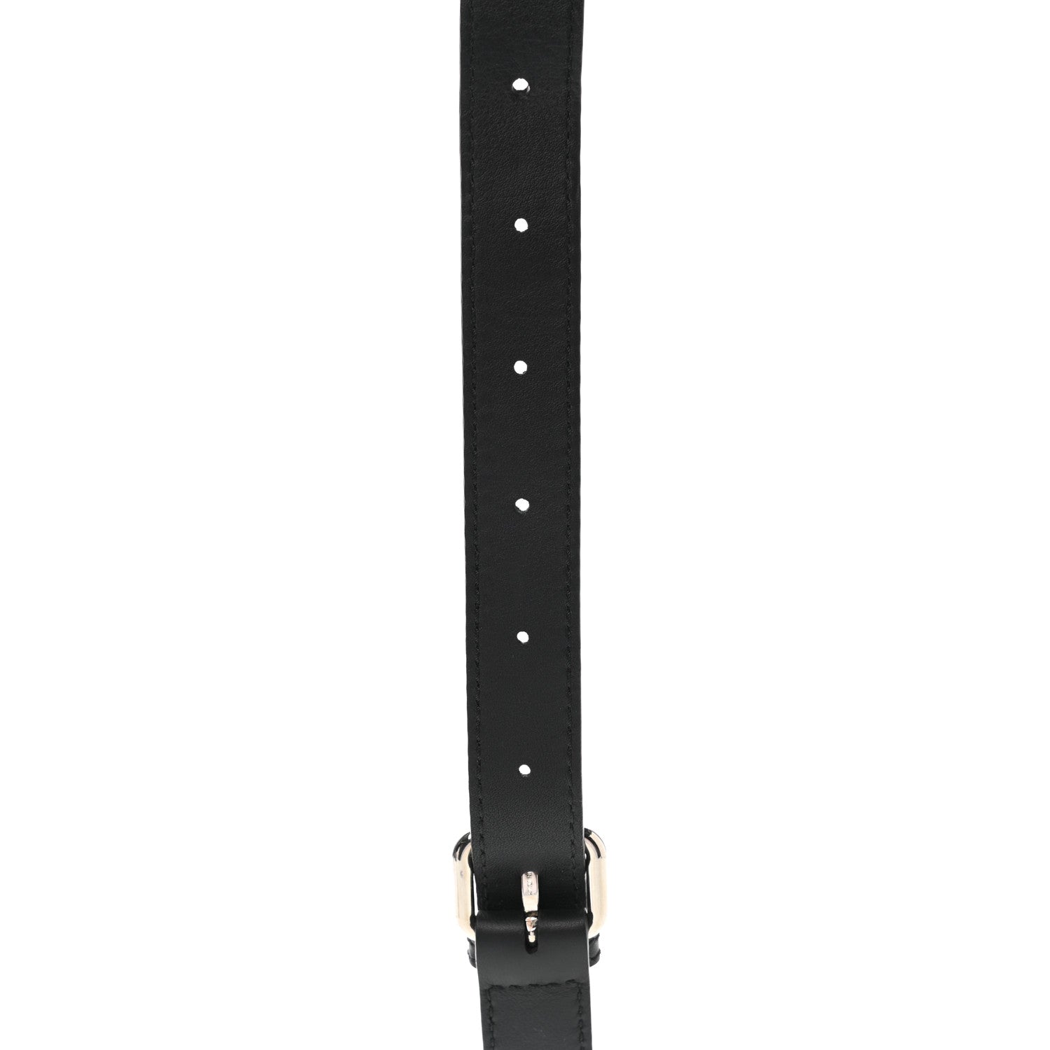 Fendi Calfskin Adjustable Peekaboo Strap Black 4 of 5