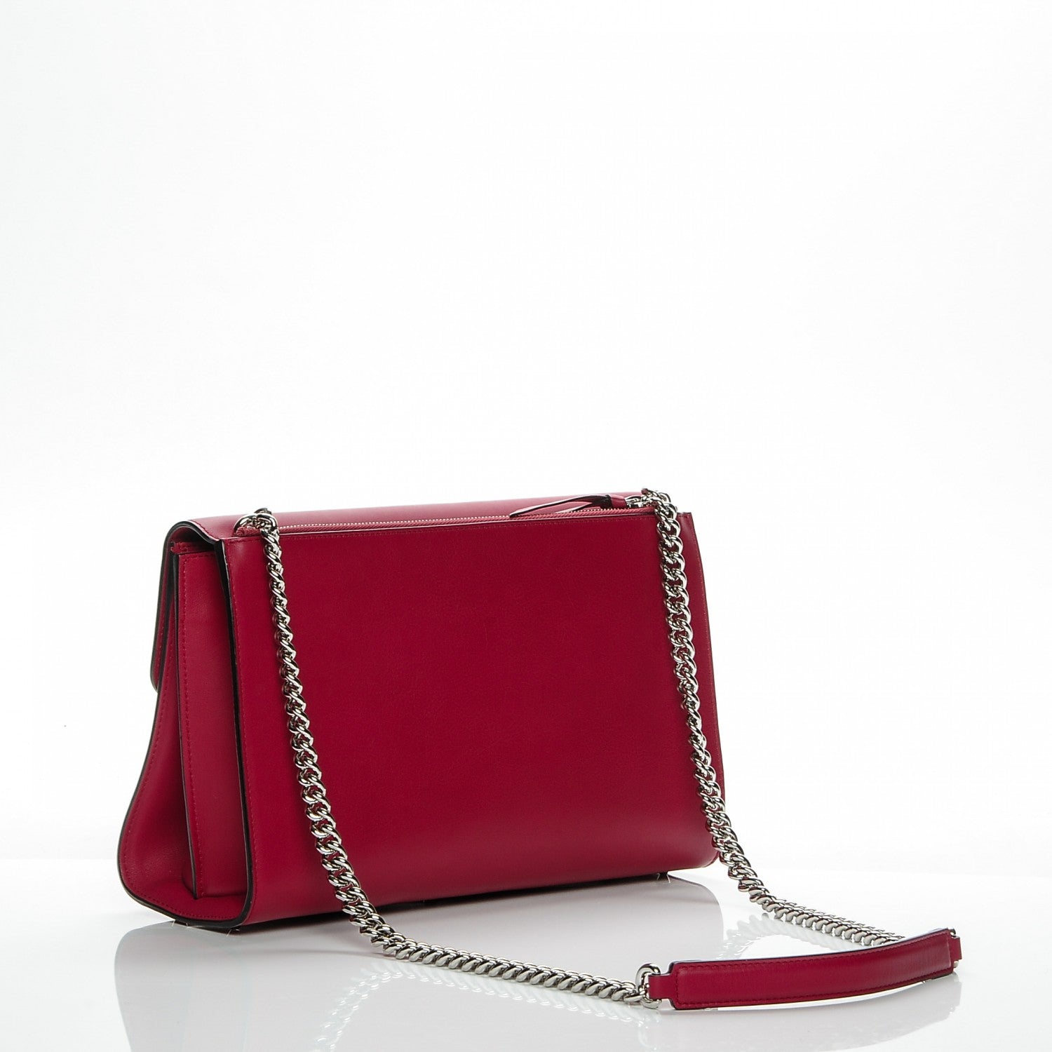 Gucci Moon Calfskin Medium Interlocking G Shoulder Bag Petunia 3 of 7