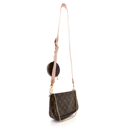 Louis Vuitton Monogram Multi Pochette Accessories Rose Clair 3 of 12
