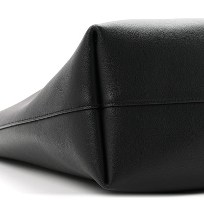 Saint Laurent Calfskin Large Shopping Tote Black 9 of 10