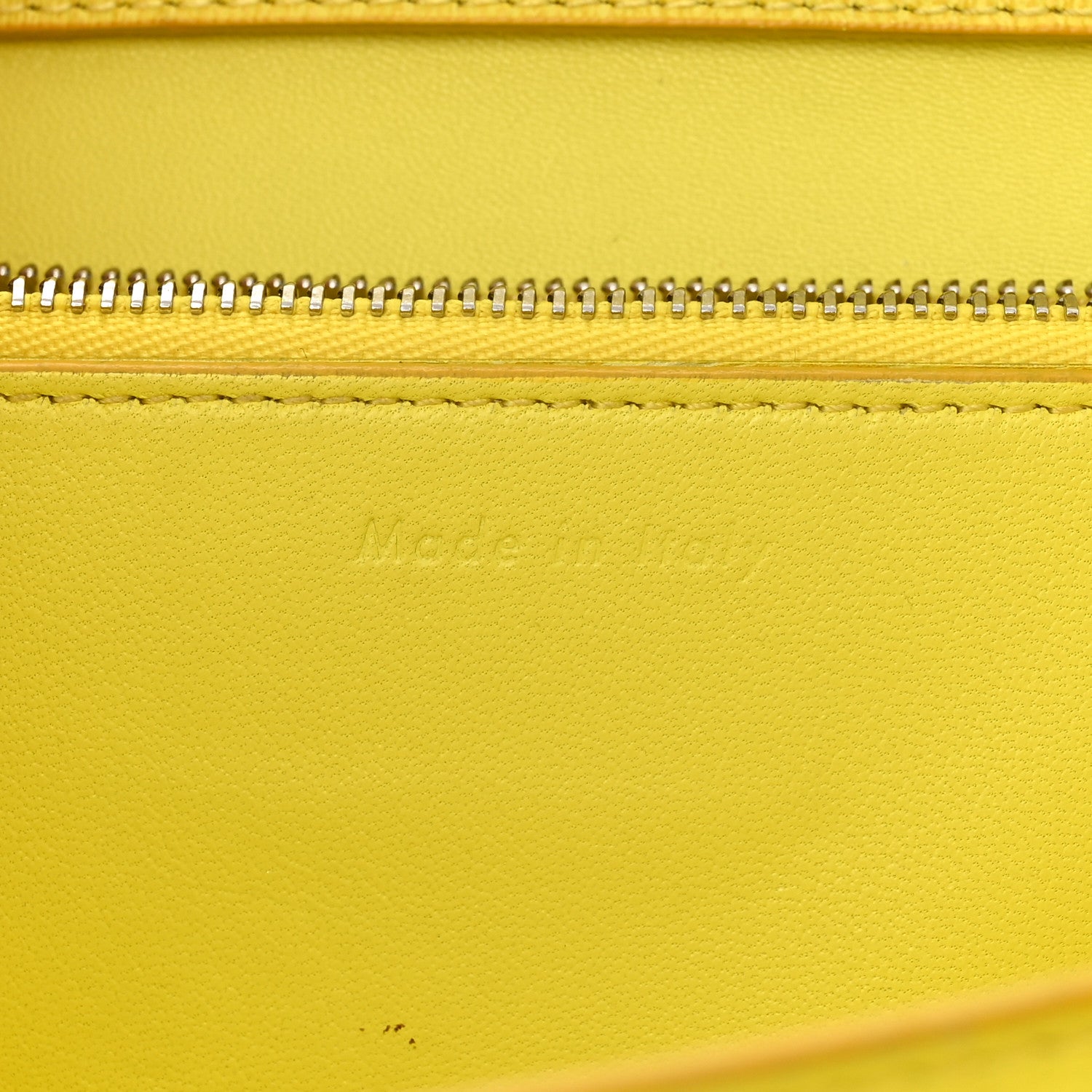 Celine Liege Calfskin Medium Classic Box Flap Bag Fluo Yellow 7 of 13