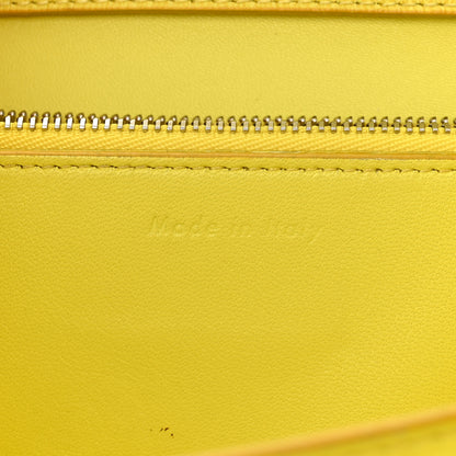 Celine Liege Calfskin Medium Classic Box Flap Bag Fluo Yellow 7 of 13