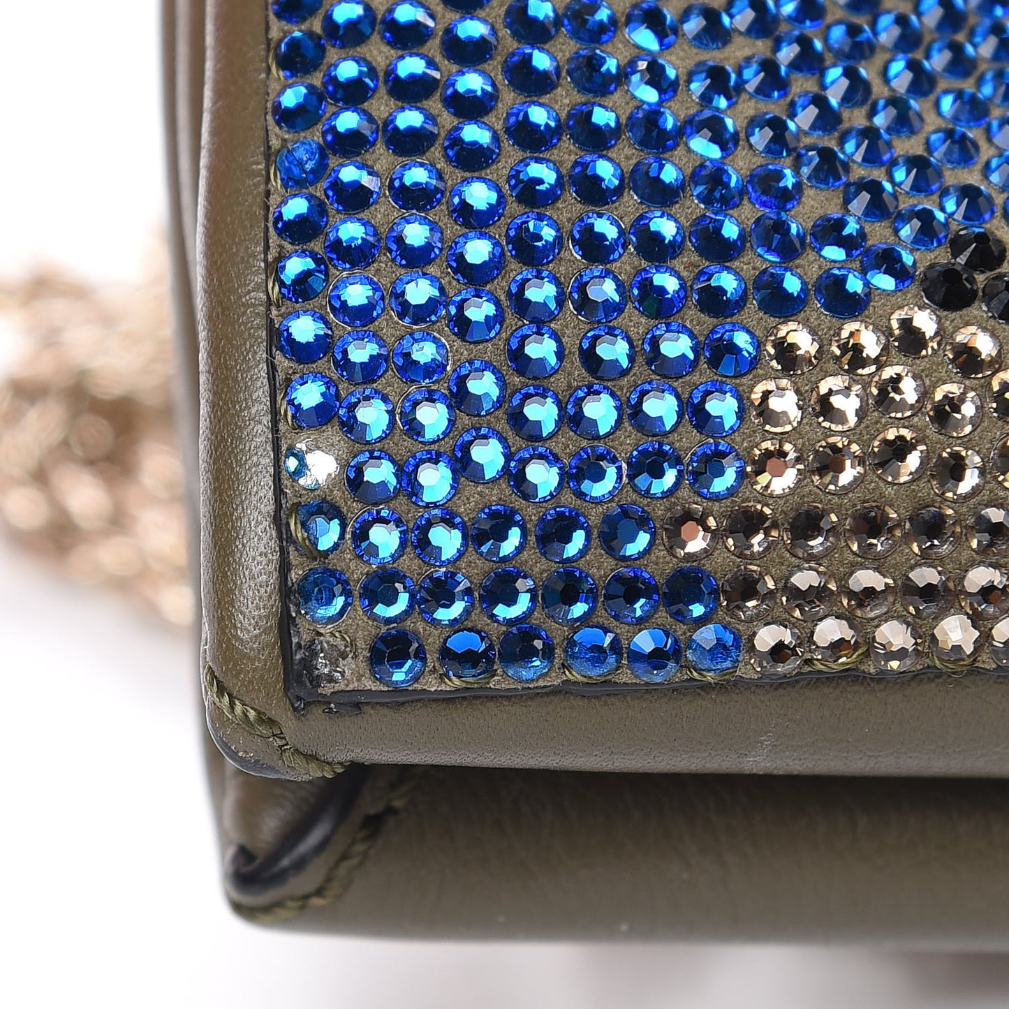Nappa Crystal Camouflage Mini Va Va Voom Shoulder Bag Multicolor