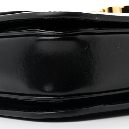 Celine Shiny Calfskin Medium Triomphe Black 9 of 12