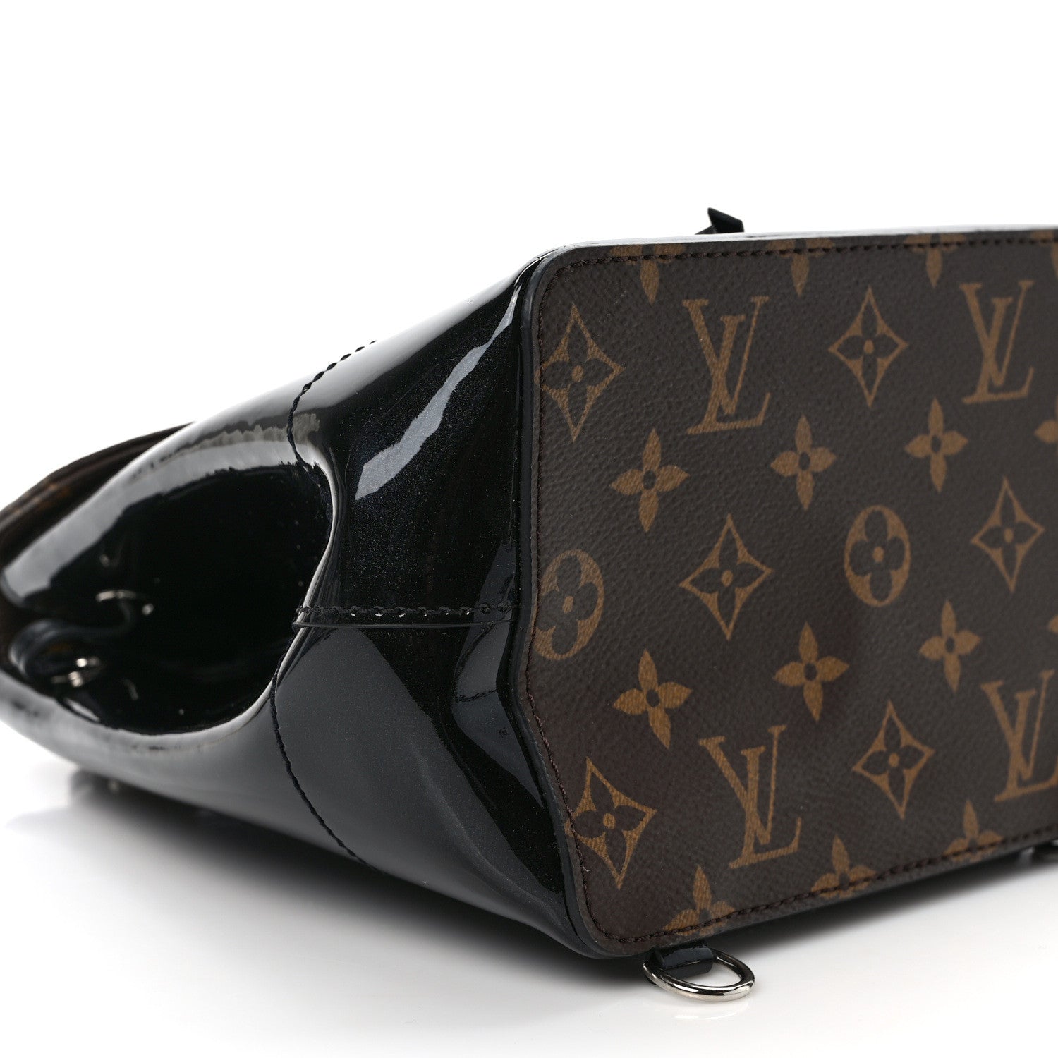 Louis Vuitton Patent Monogram Hot Springs Backpack Black 7 of 8