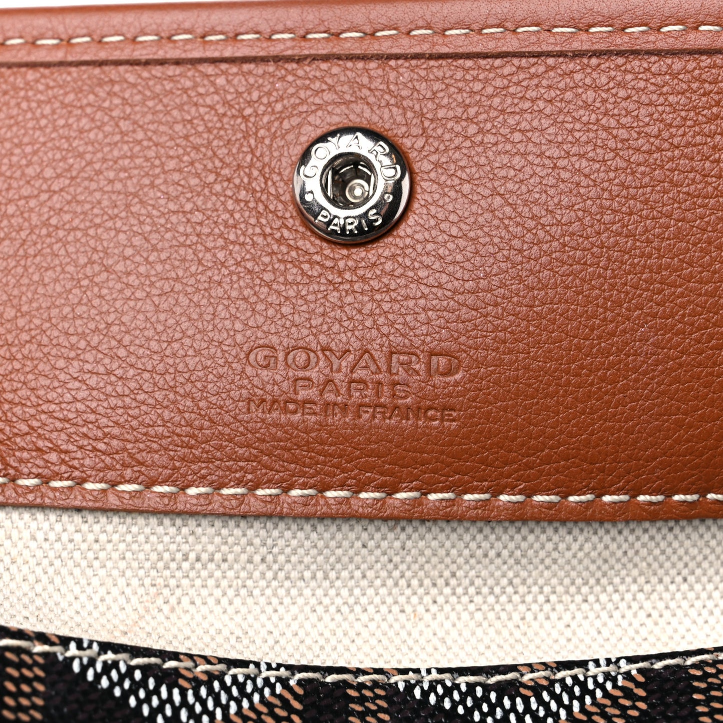 Goyardine Saint Louis PM Black Gold