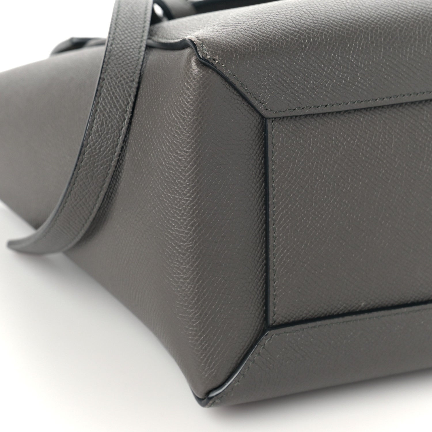 Celine Baby Grained Calfskin Micro Belt Bag Grey 9 of 10