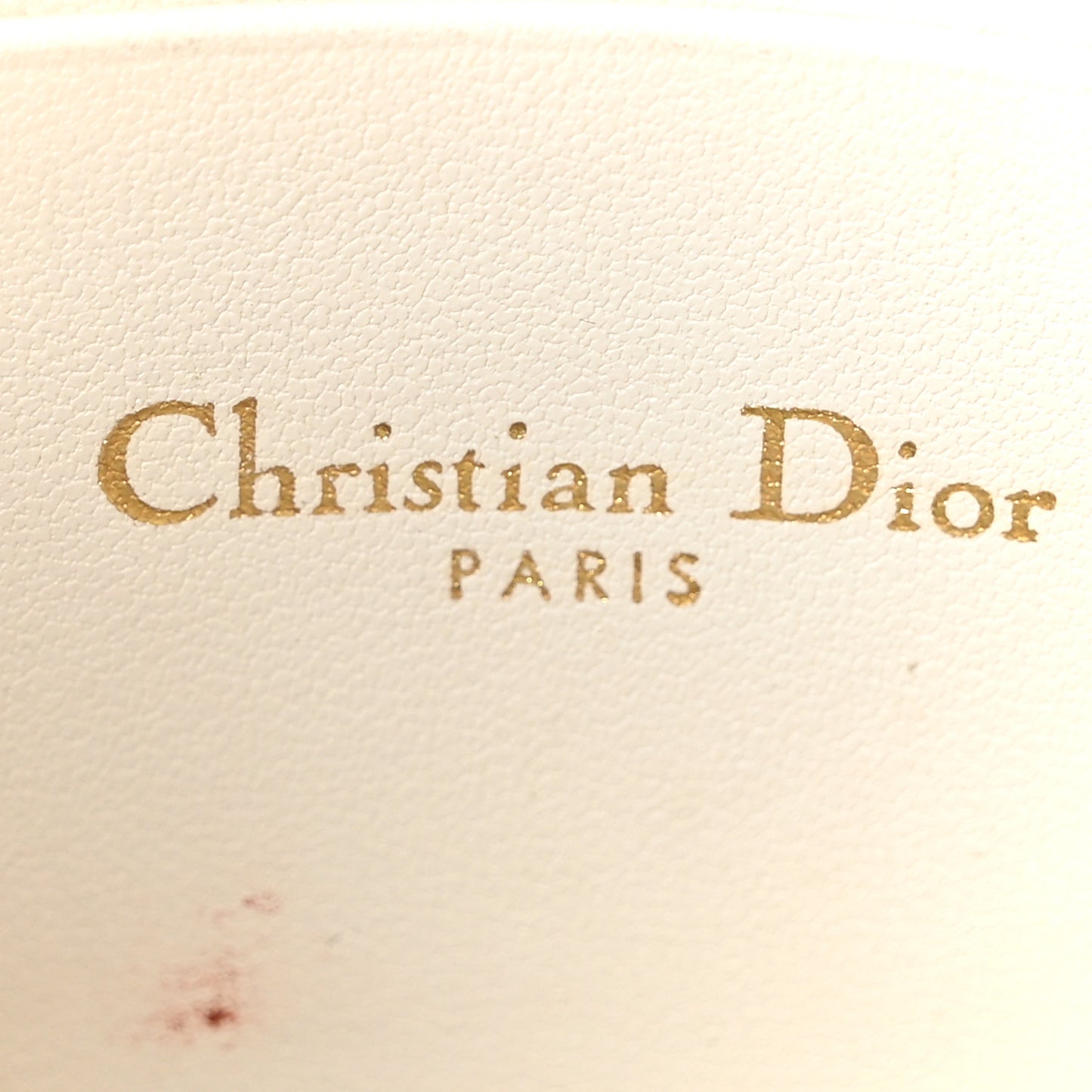 Lambskin Cannage Mini My Dior Bag Latte