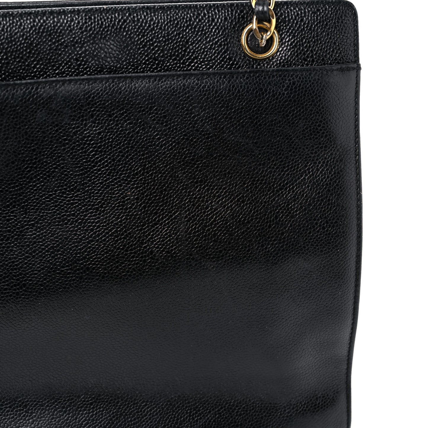 Caviar Shoulder Bag Black