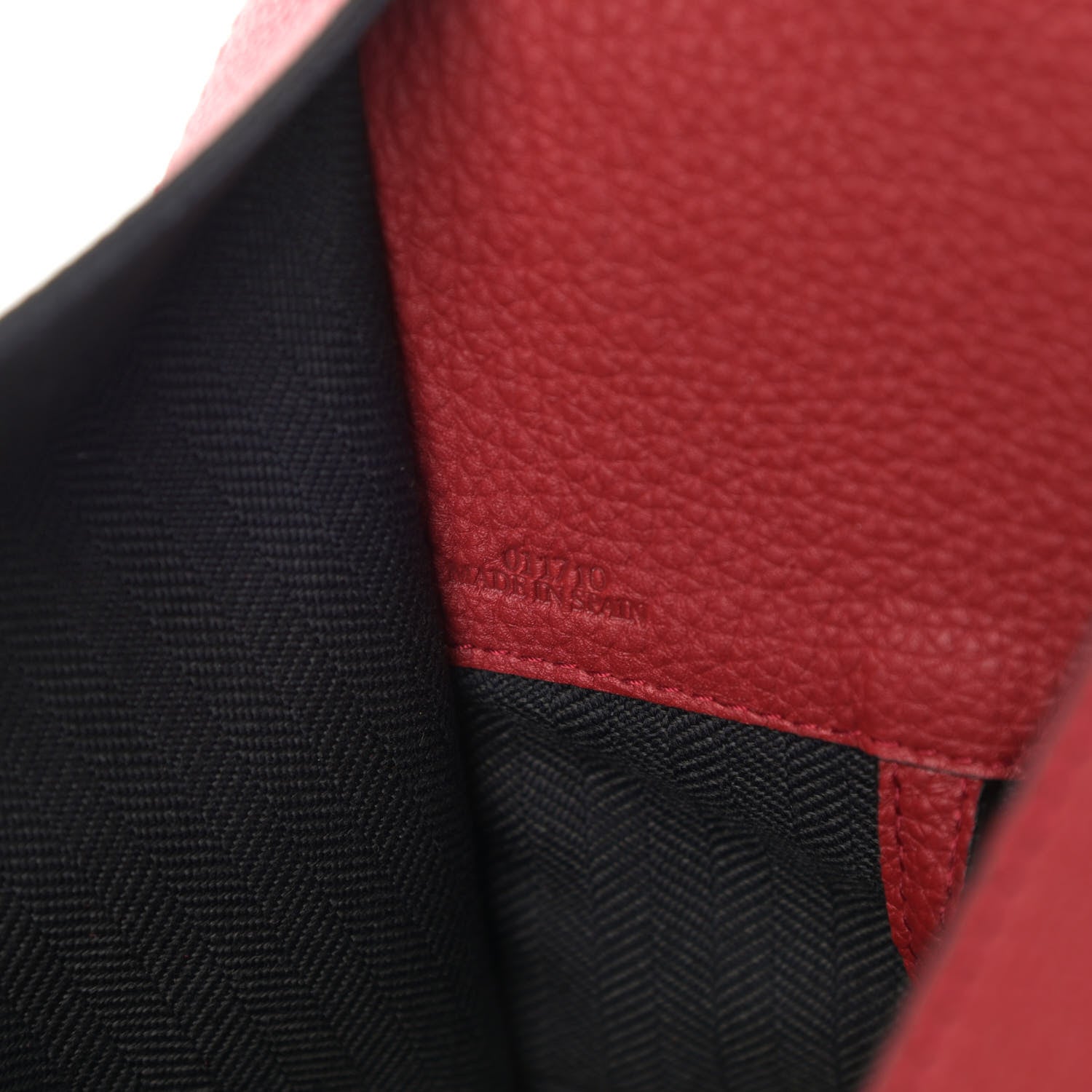 Loewe Calfskin Small Hammock Shoulder Bag Red 6 of 9