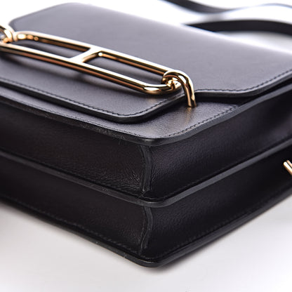 Hermes Evergrain Mini Sac Roulis Black 9 of 11