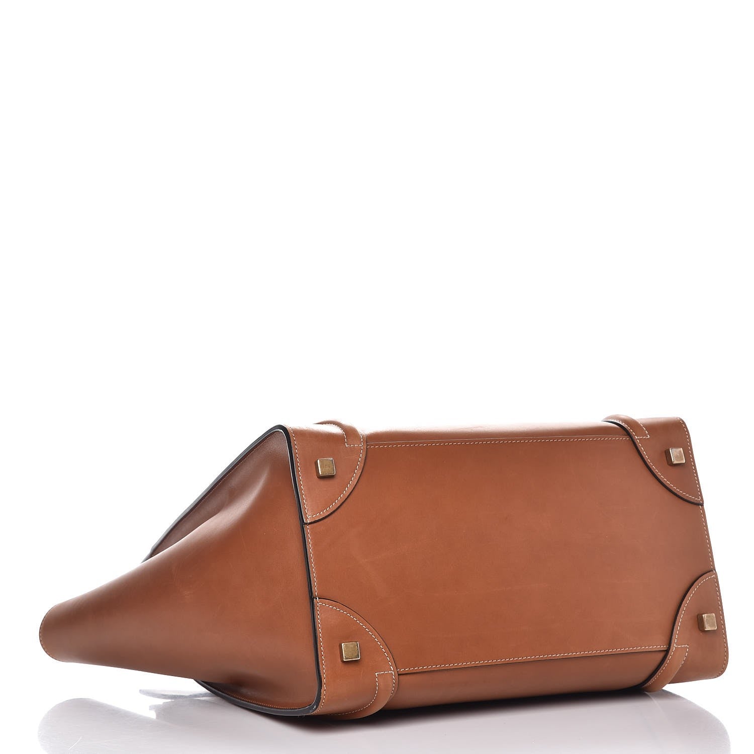 Celine Natural Calfskin Mini Luggage Tan 4 of 12