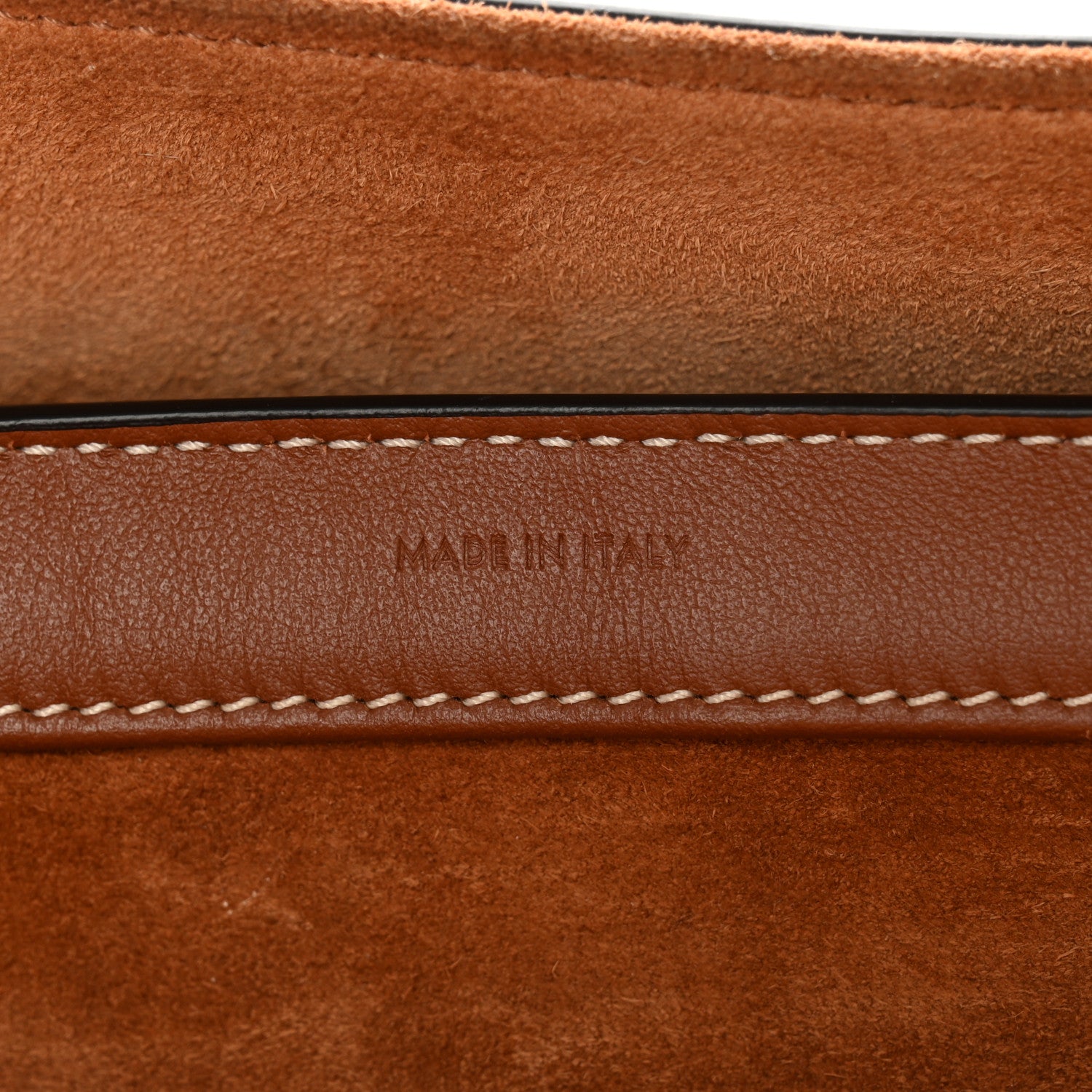Celine Calfskin Large Soft 16 Bag Tan 7 of 10