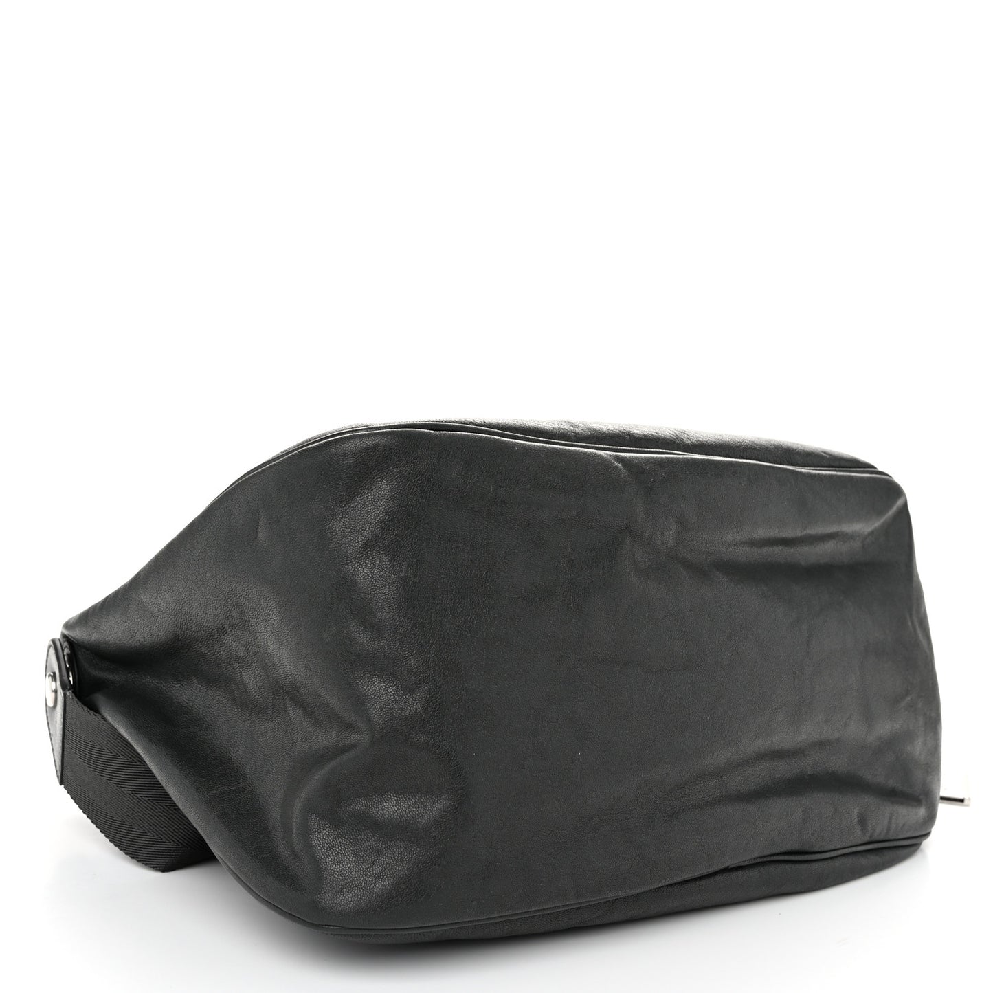 Calfskin Large Shield Messenger Bag Slate