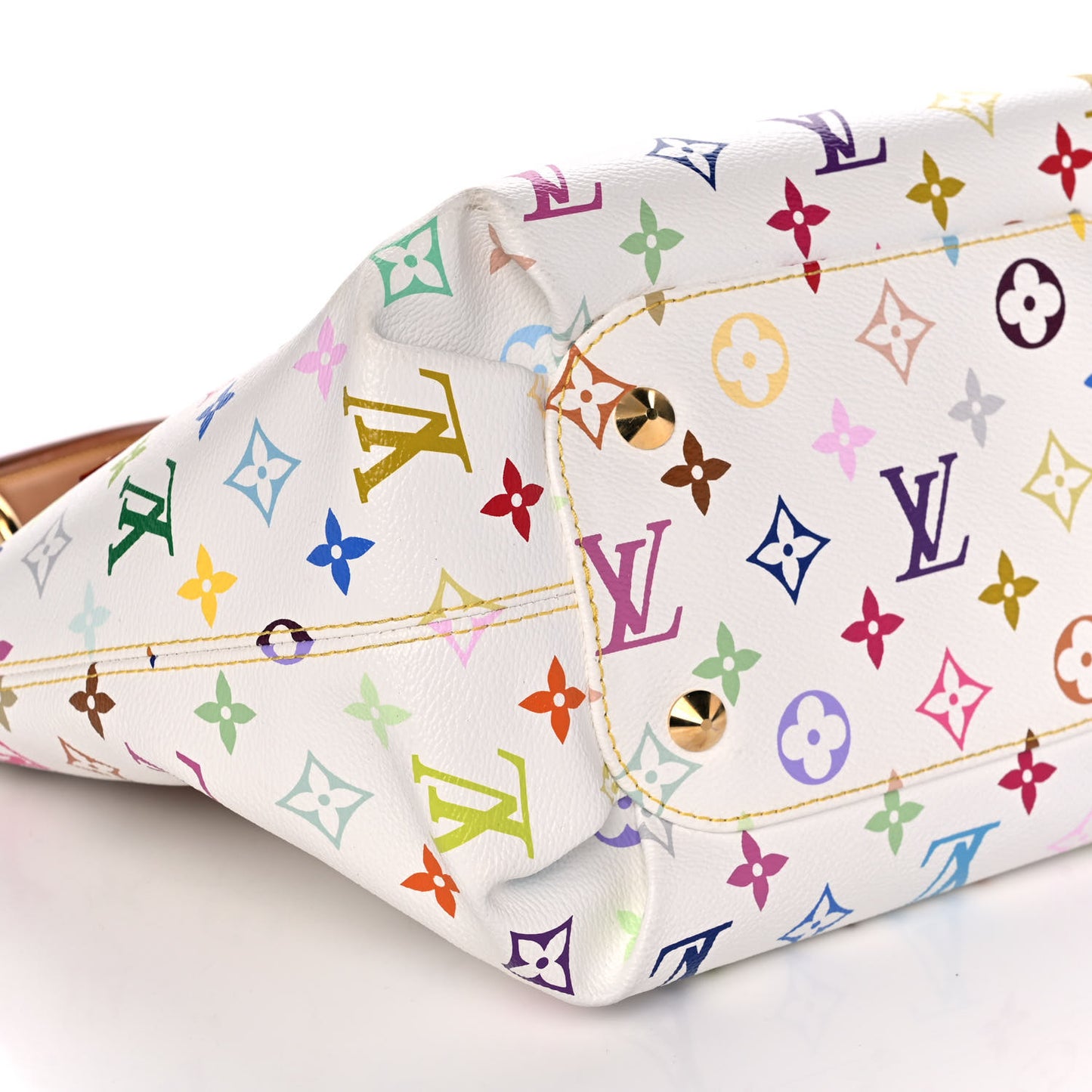Monogram Multicolor Annie MM White