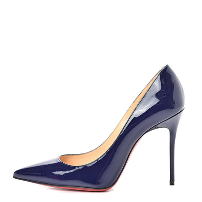 Christian Louboutin Patent Decollete 554 100 Pumps 35.5 Purple Pop 1 of 9