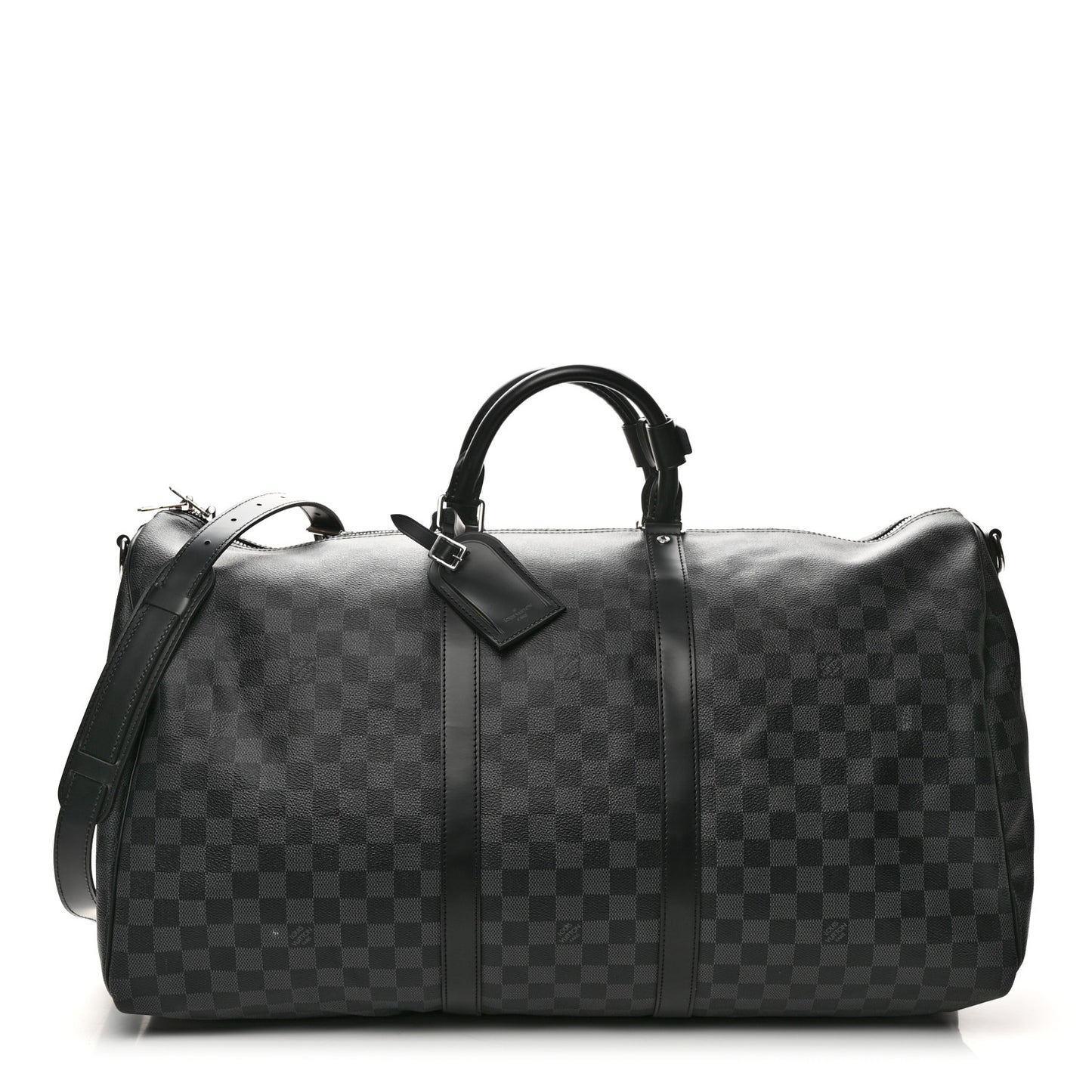 Damier Graphite Keepall Bandouliere 55