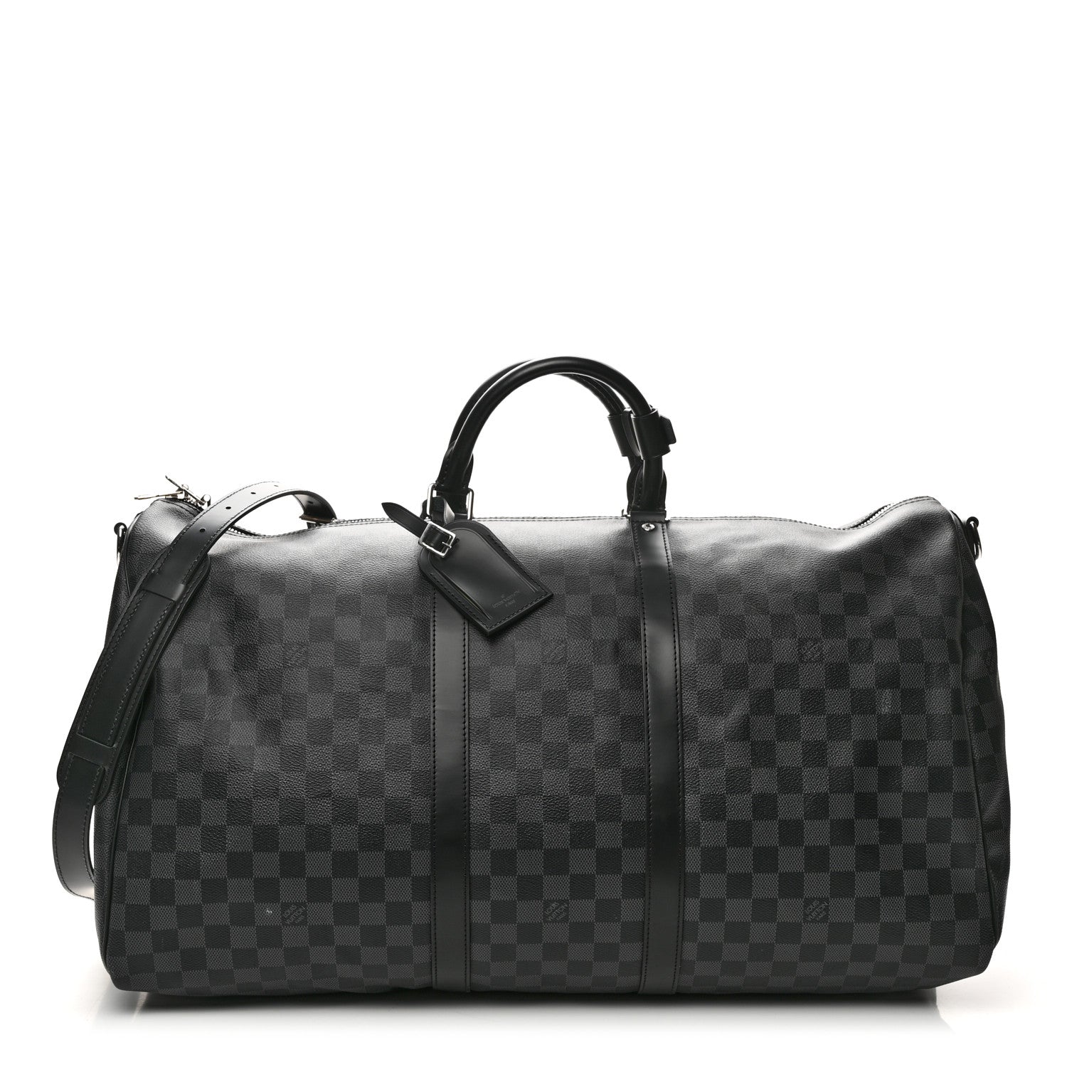 Louis Vuitton Damier Graphite Keepall Bandouliere 55 1 of 10