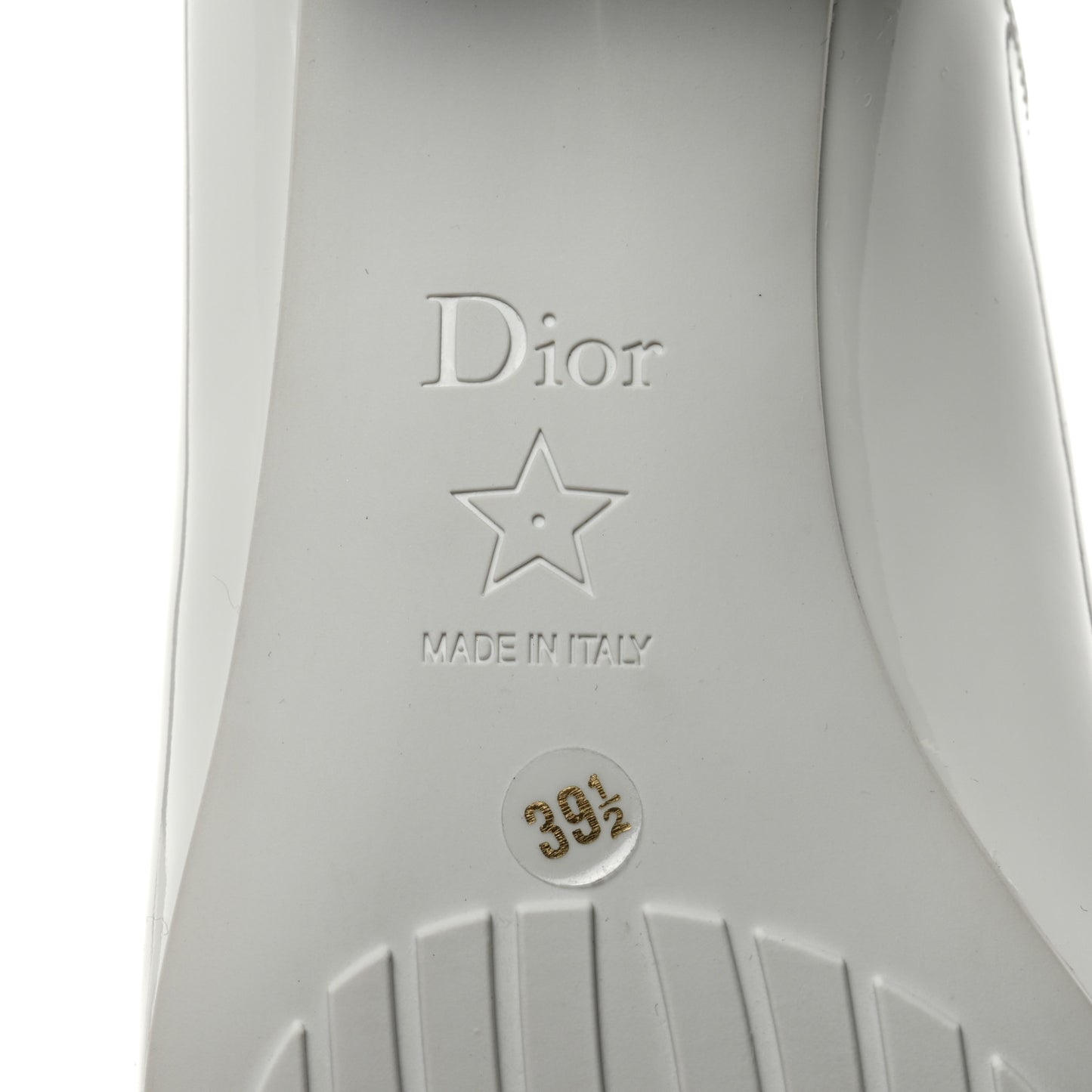 Patent Diorarty 30mm Pumps 39.5 White