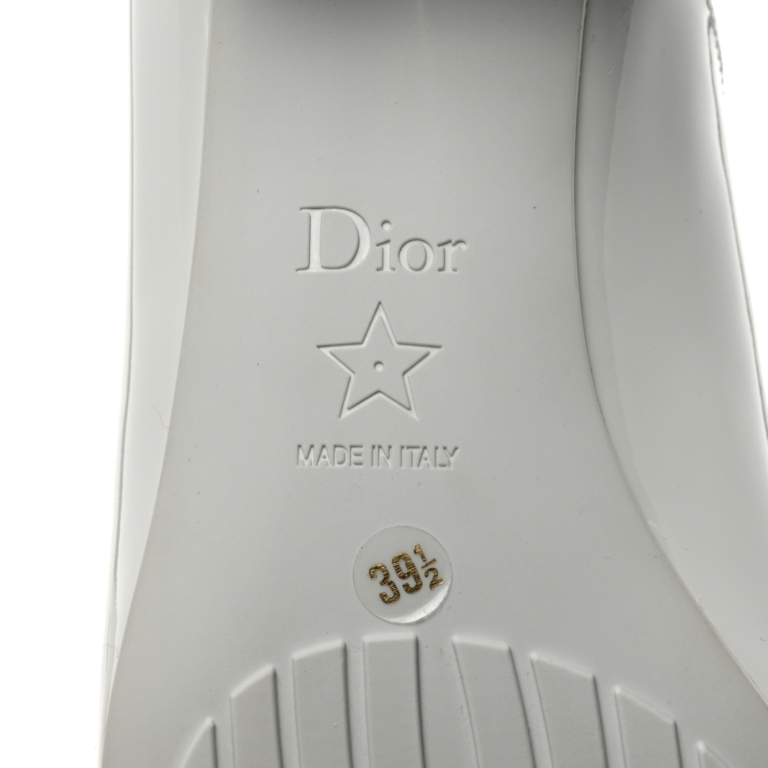 Christian Dior Patent Diorarty 30mm Pumps 39.5 White 8 of 9